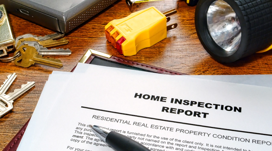 home inspection report